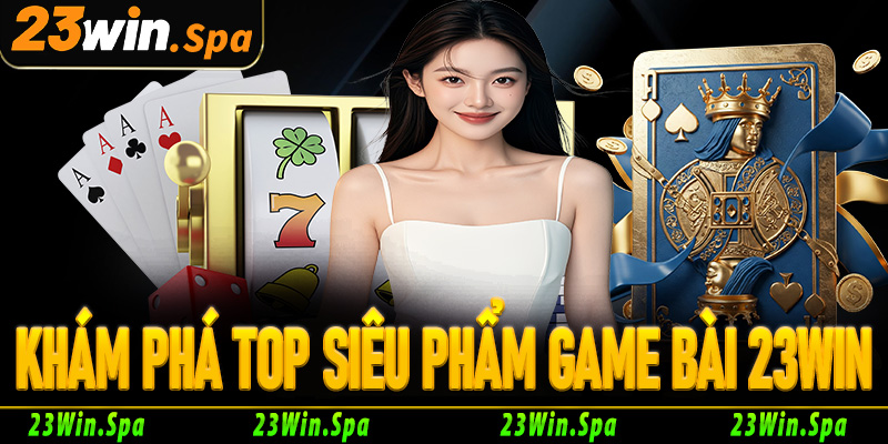 Khám phá top siêu phẩm game bài đỉnh cao tại 23Win